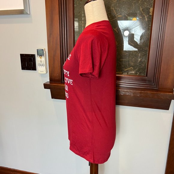 Modern Lux tshirt Take A Chance Size S EUC - Picture 3 of 5